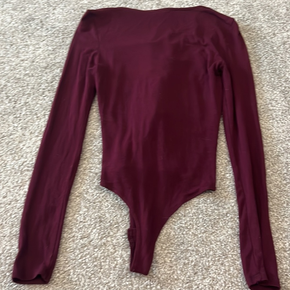 Burgundy bodysuit - Picture 5 of 5